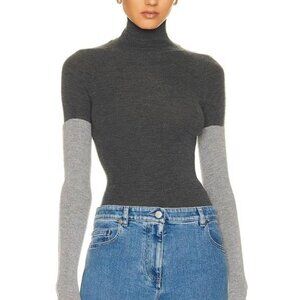 Peter Do - Combo Sleeve Turtleneck Sweater - size large